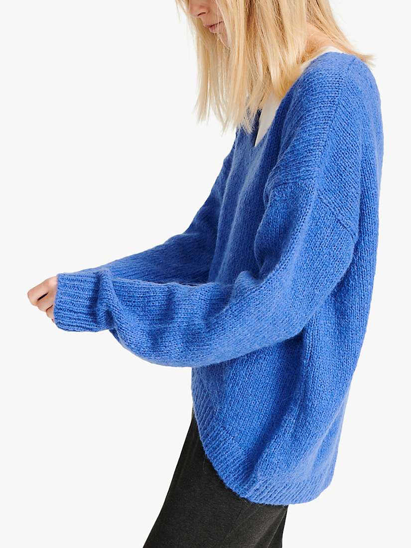 Buy NRBY Millie Chunky V-Neck Knit Sweater Online at johnlewis.com
