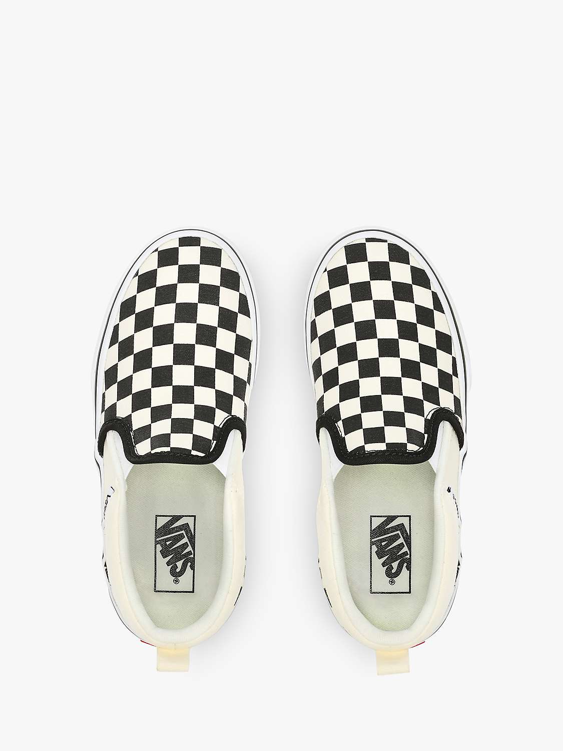 Buy Vans Kids' Asher Slip-On Trainers Online at johnlewis.com