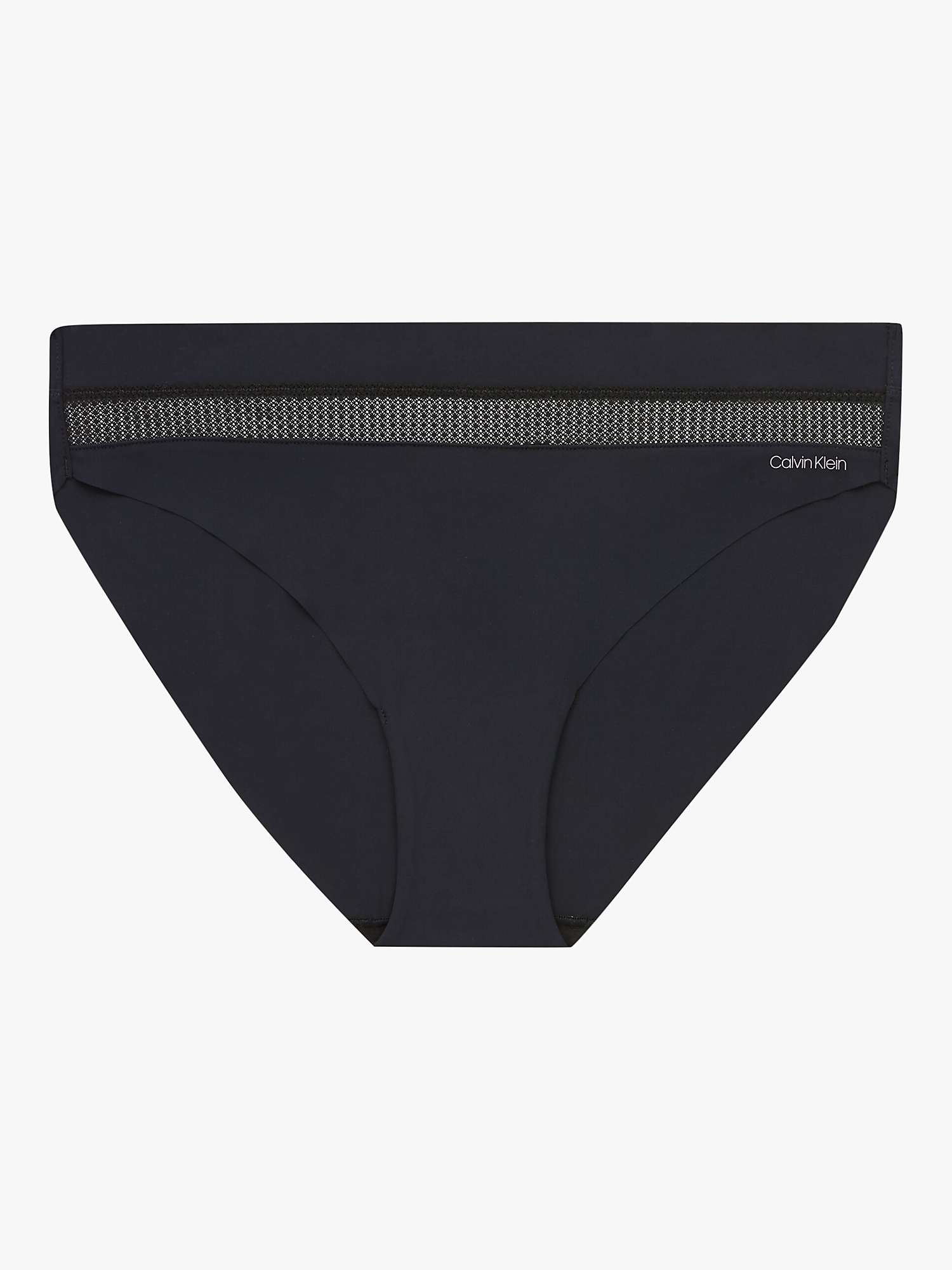 Buy Calvin Klein Cut Out Bikini Briefs, Black Online at johnlewis.com