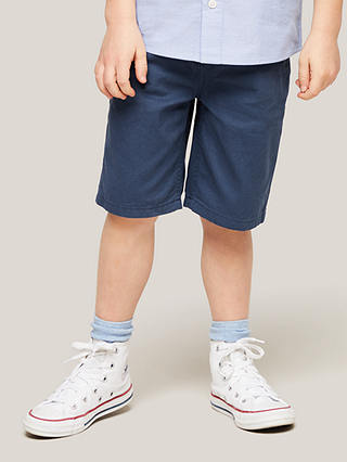 John Lewis Kids' 5 Pocket Chino Shorts, Navy