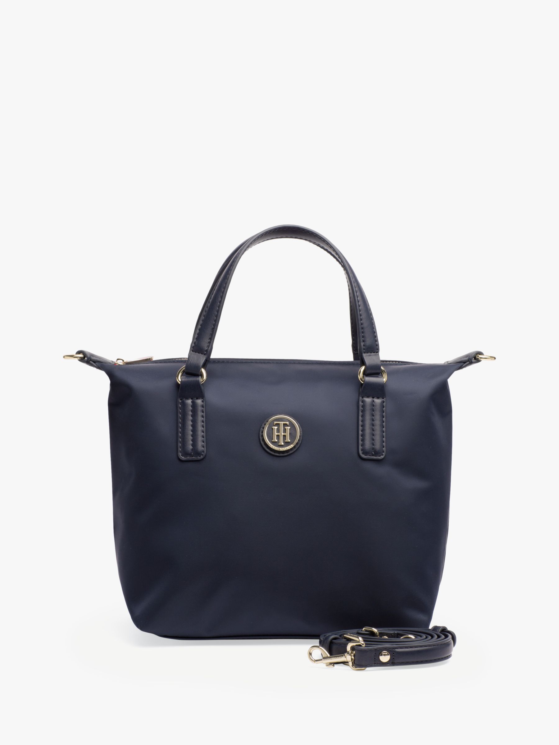 Tommy Hilfiger Small Tote Bag, Tommy Navy