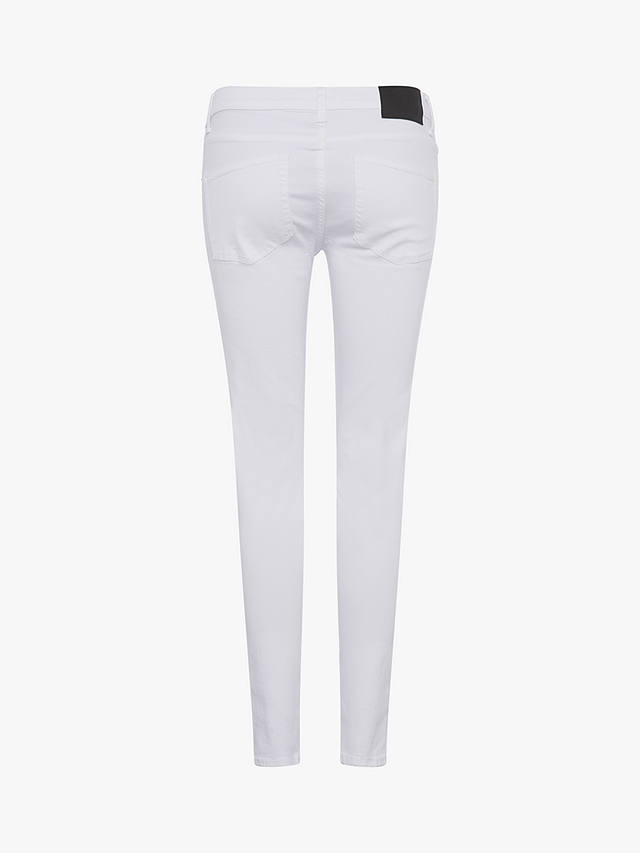 French Connection Mid Rise Skinny Rebound Jeans, Summer White