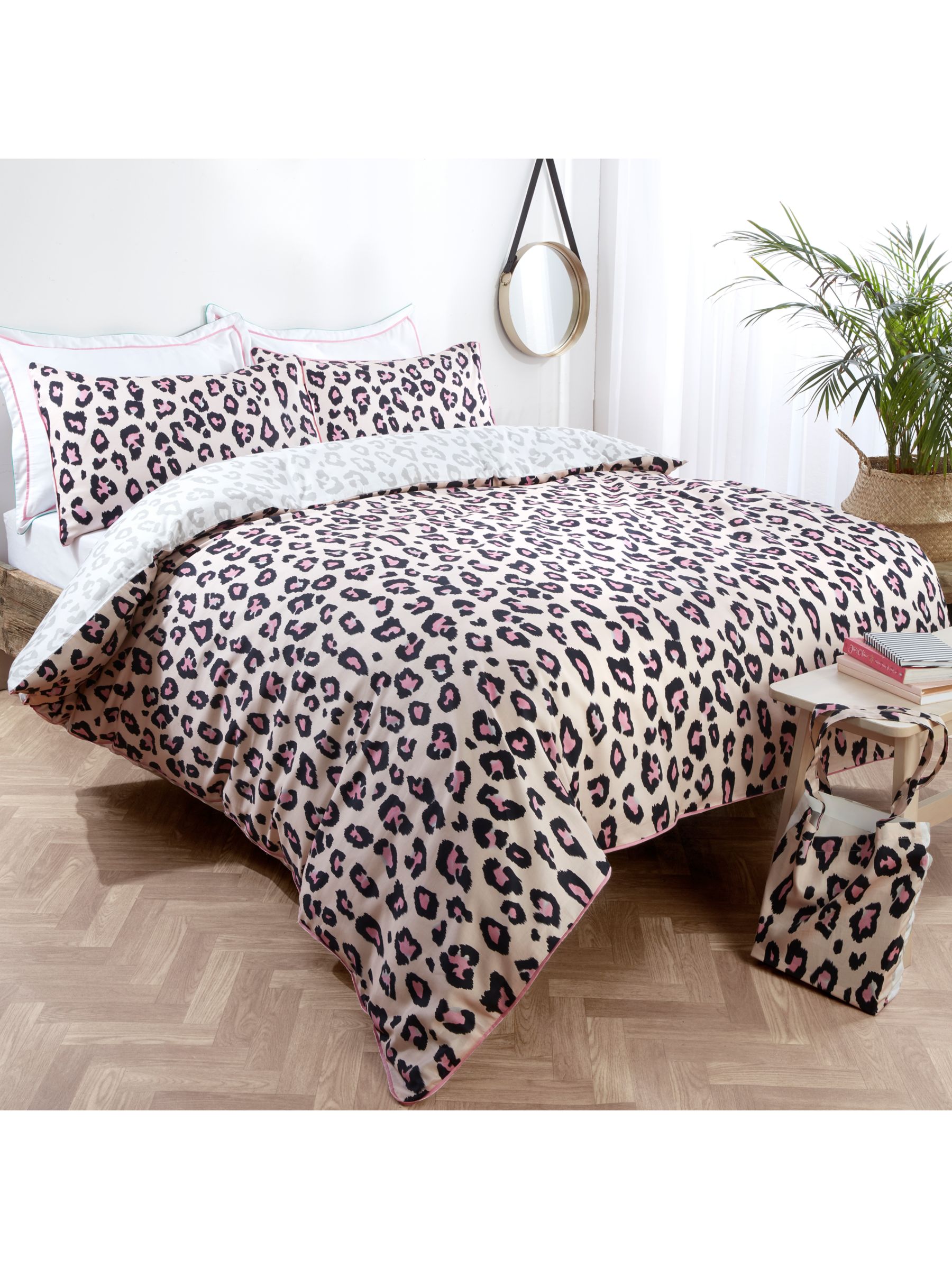 Tabitha Webb Leopard Duvet Cover Set, Cheetah Print Duvet Cover Twin