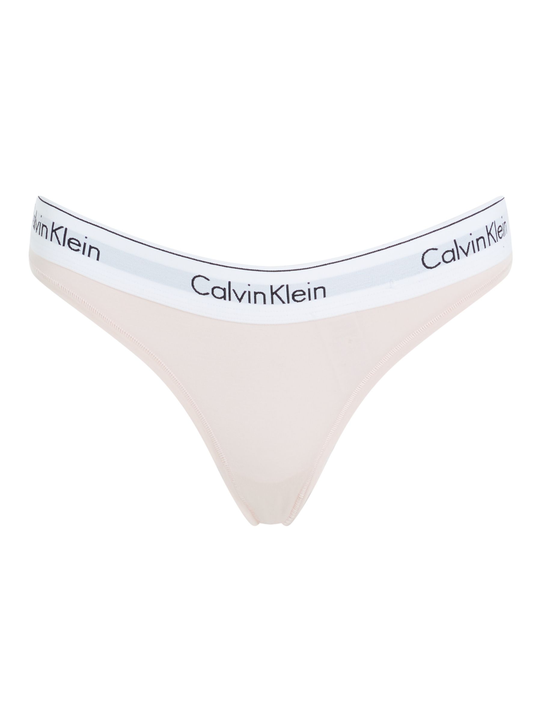Calvin Klein Modern Cotton Thong In Hot Pink for Women