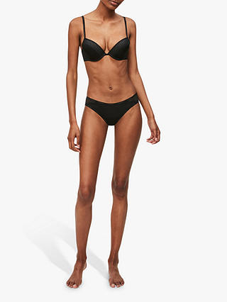 Calvin Klein Flirty Bikini Knickers, Black