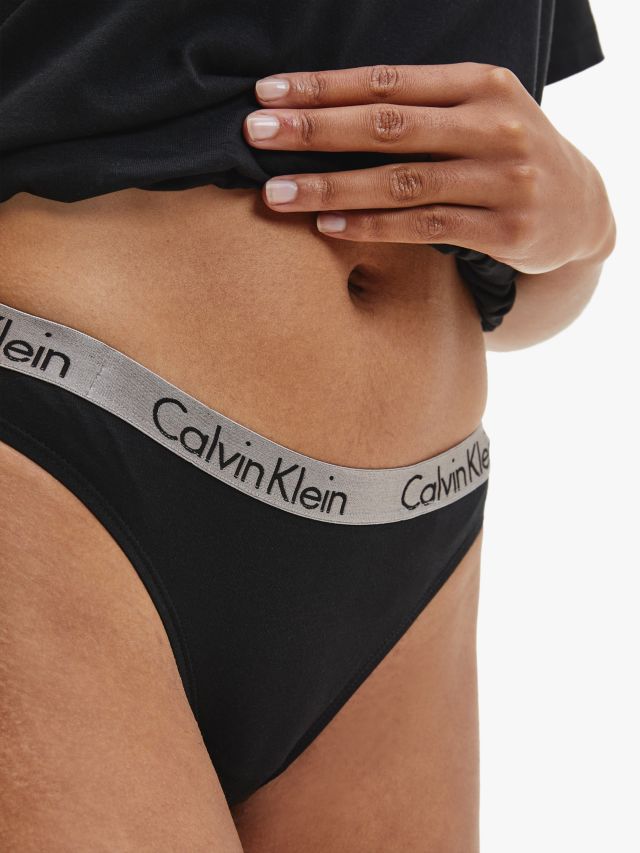 Calvin Klein Underwear RADIANT COTTON - Briefs - black - Zalando.de