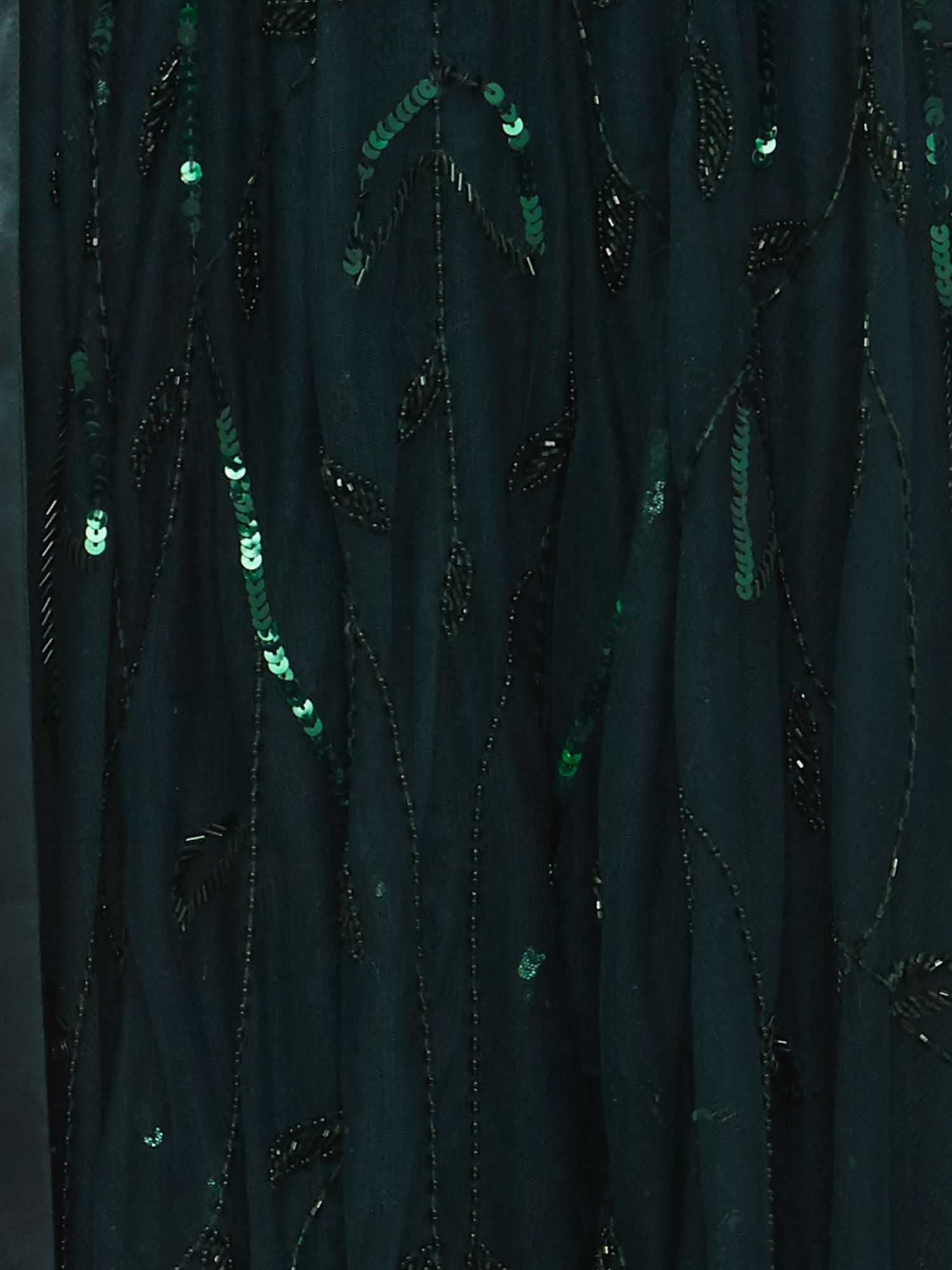 Phase Eight Collection 8 Renee Embellished Maxi Dress, Emerald, 6