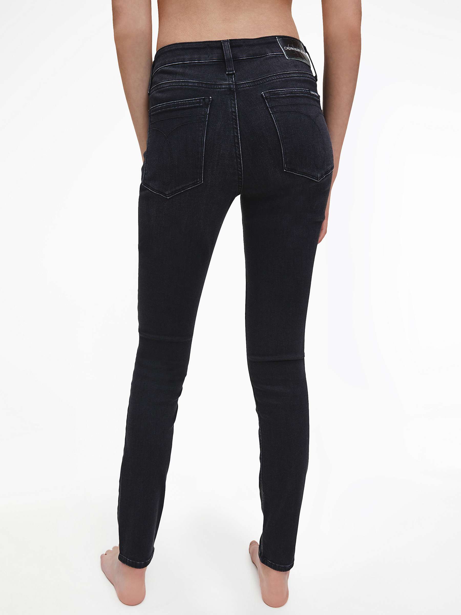 Buy Calvin Klein Mid Rise Skinny Jeans Online at johnlewis.com