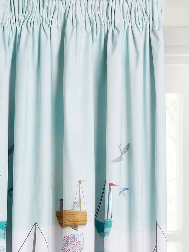 Harlequin Above and Below Pencil Pleat Blackout Lined Children's Curtains, Multi, W165 x Drop 137cm
