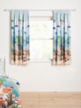 Harlequin Above and Below Pencil Pleat Blackout Lined Children's Curtains, Multi