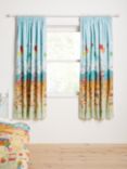 Harlequin Life's a Circus Pencil Pleat Blackout Lined Children's Curtains, Multi
