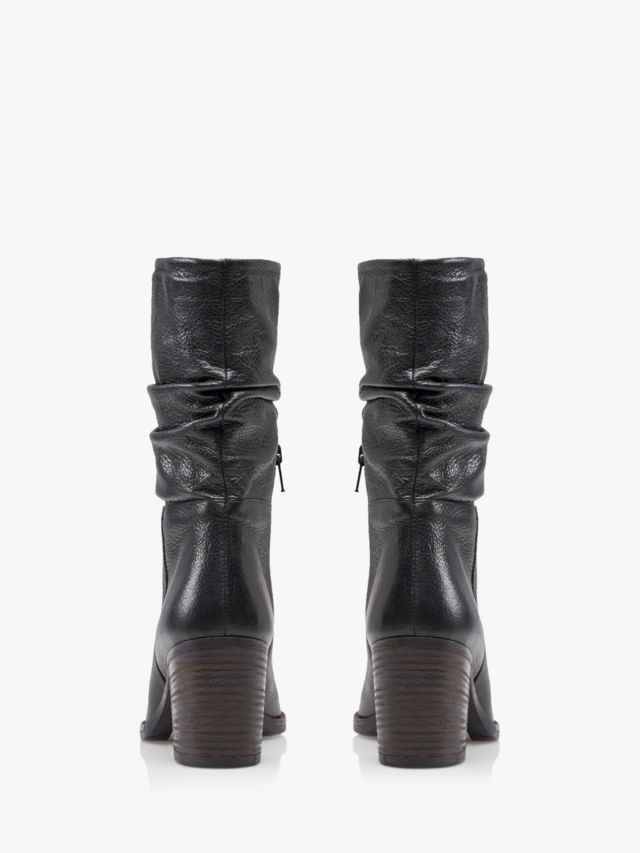 Dune mid sale calf boots