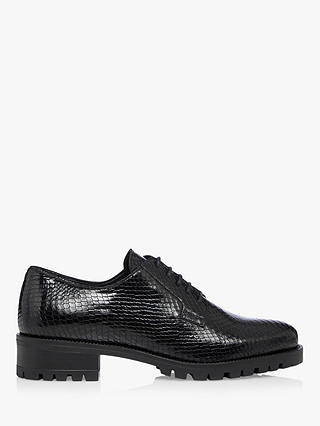 Dune Flash Leather Lace Up Shoes