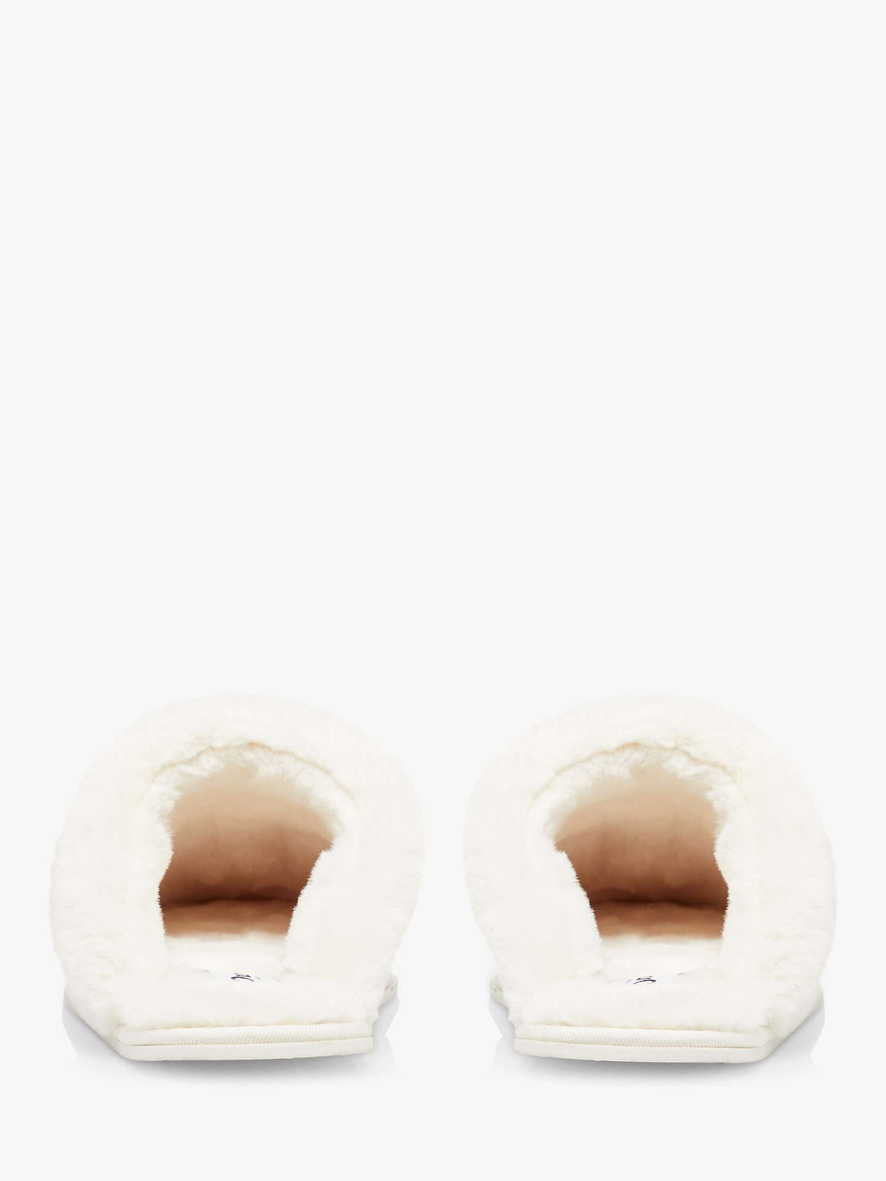 Buy Dune Snoozes Faux Fur Embellished Slippers Online at johnlewis.com