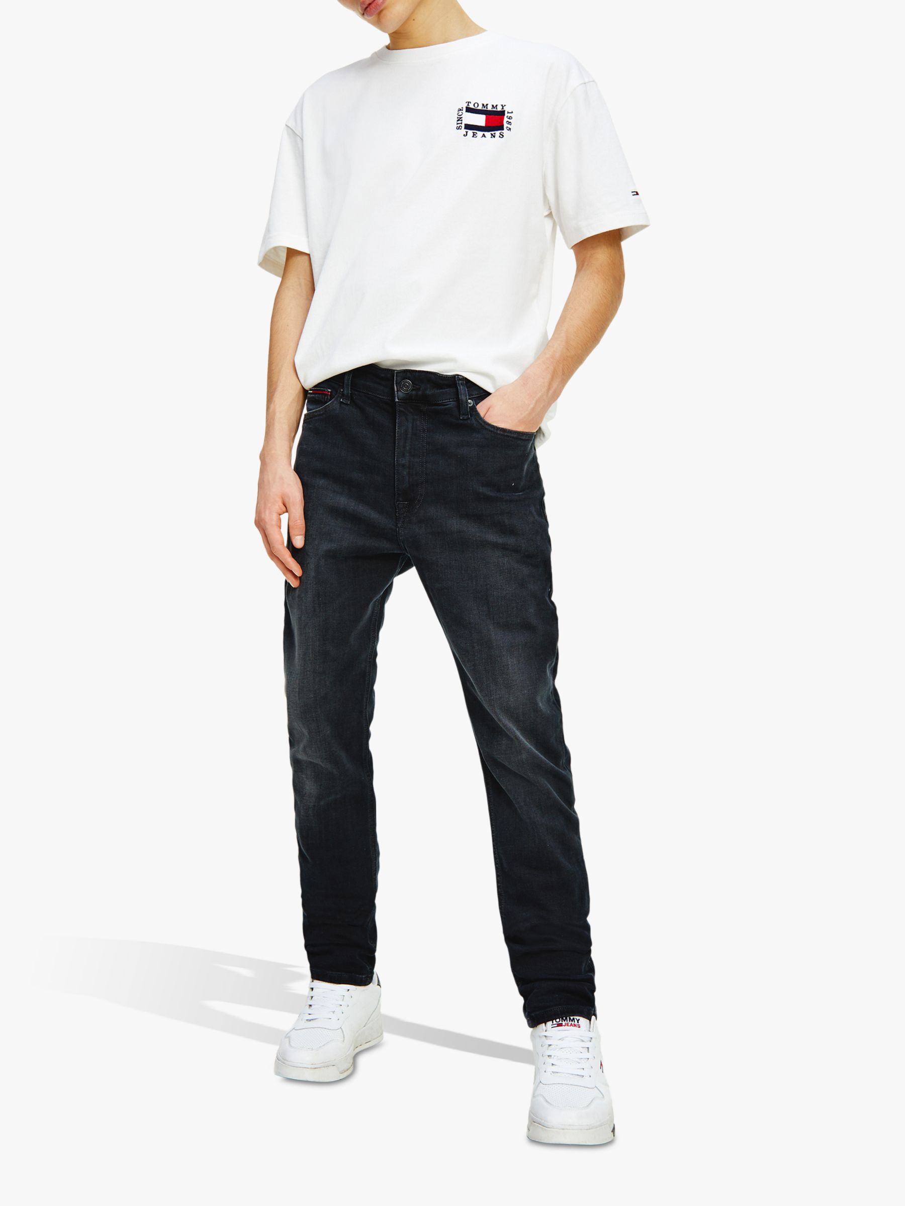 Hilfiger Denim Jacob Skinny Fit Jeans, Dynamic Black, 34S