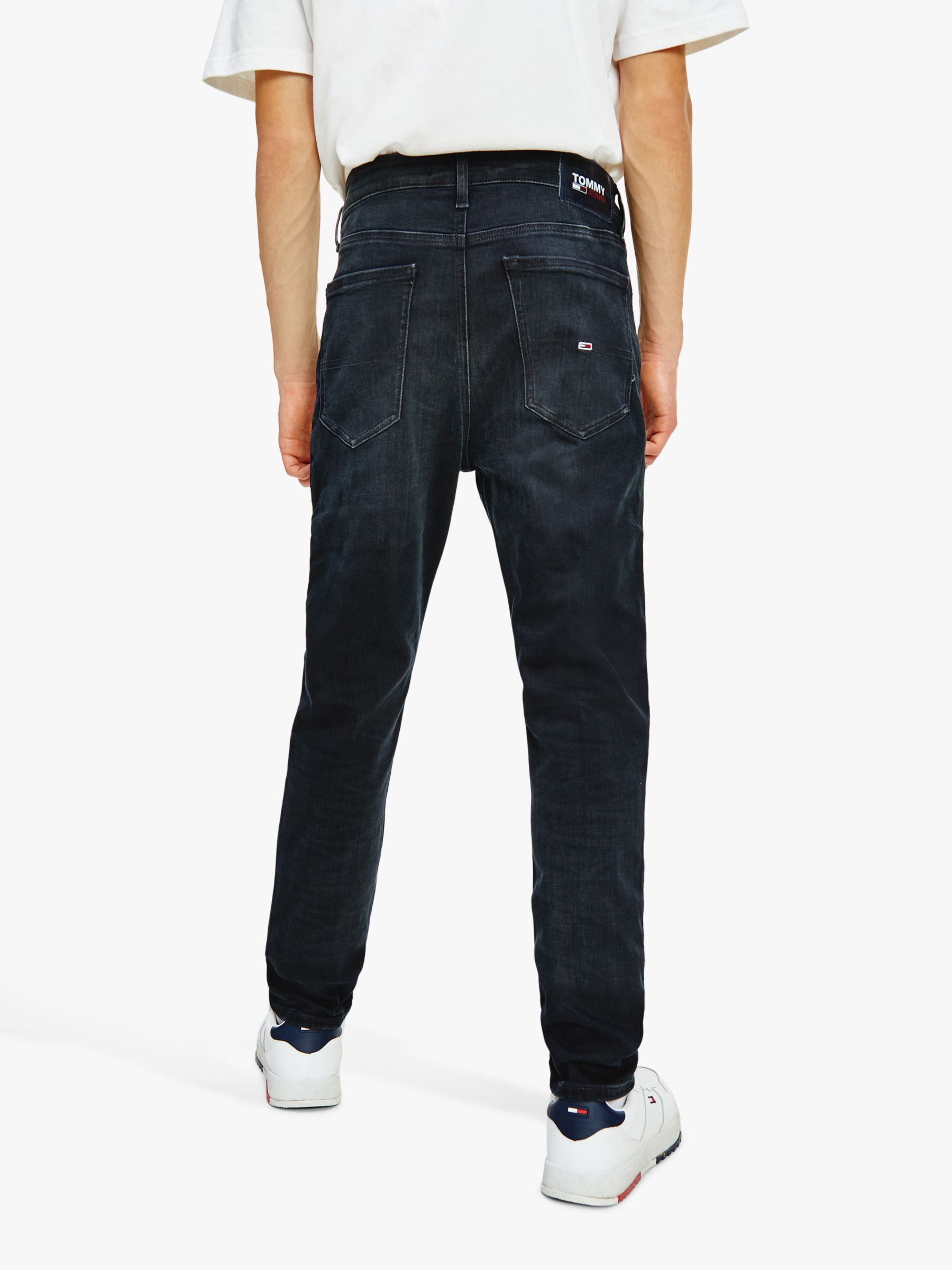 Buy Hilfiger Denim Jacob Skinny Fit Jeans, Dynamic Black Online at johnlewis.com