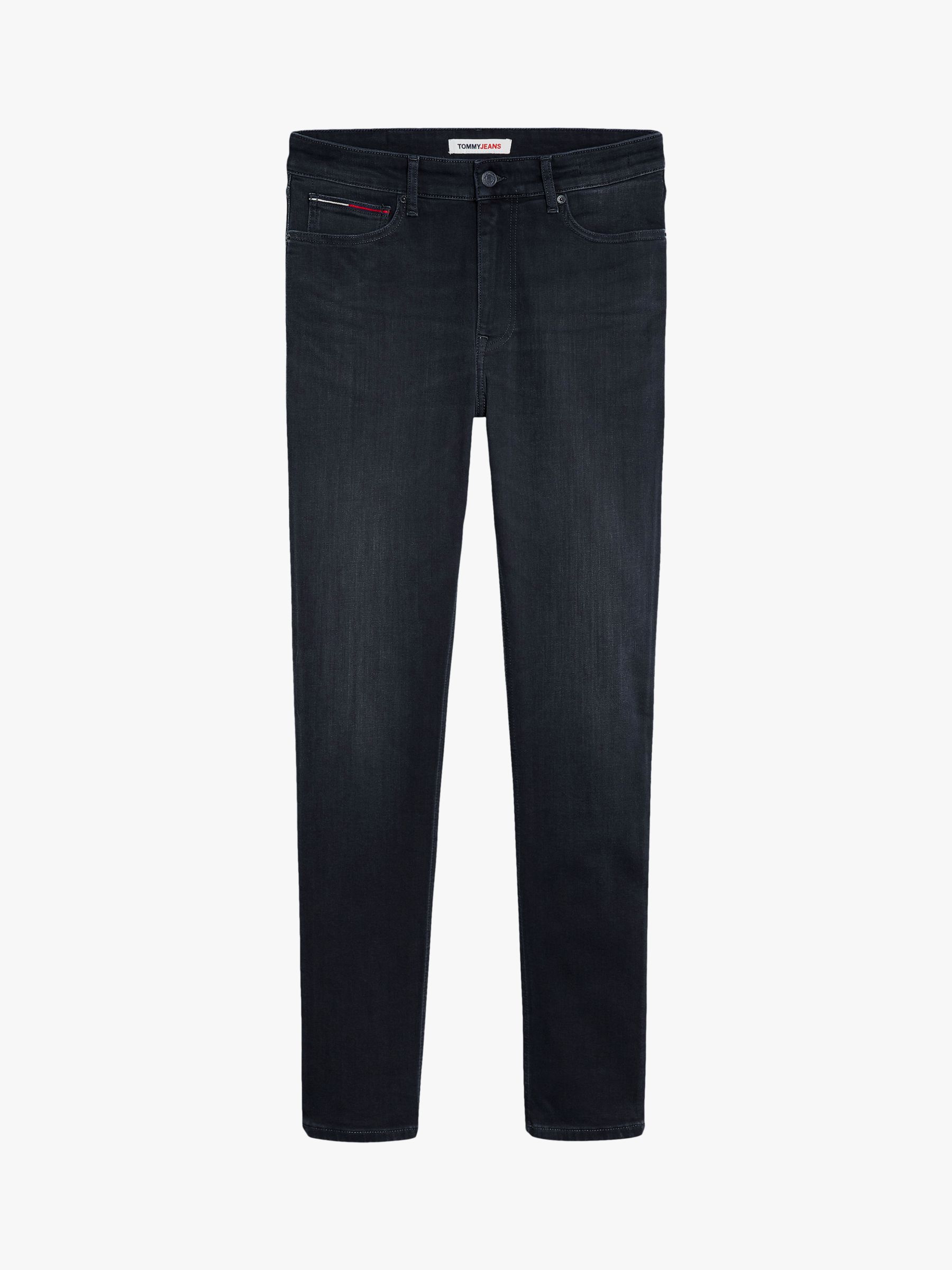 Buy Hilfiger Denim Jacob Skinny Fit Jeans, Dynamic Black Online at johnlewis.com