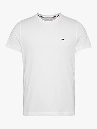 Tommy Jeans Crew Neck T-Shirt, Classic White
