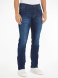 Tommy Jeans Relaxed Straight Jeans, Aspen Dark Blue Stretch