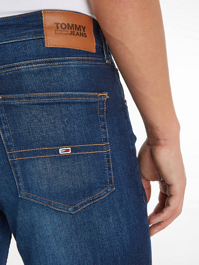 Tommy Jeans Relaxed Straight Jeans, Aspen Dark Blue Stretch