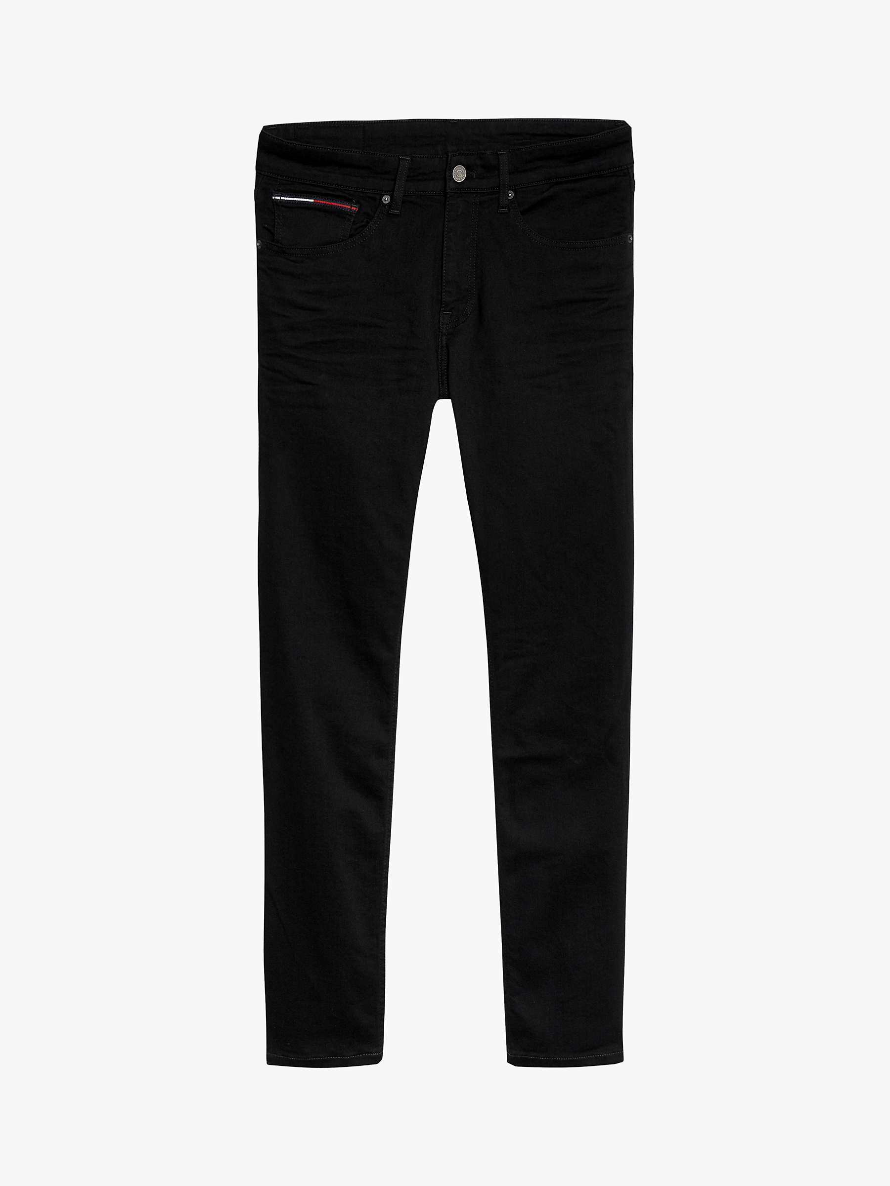 Buy Tommy Jeans Slim Fit Denim Jeans, Black Online at johnlewis.com