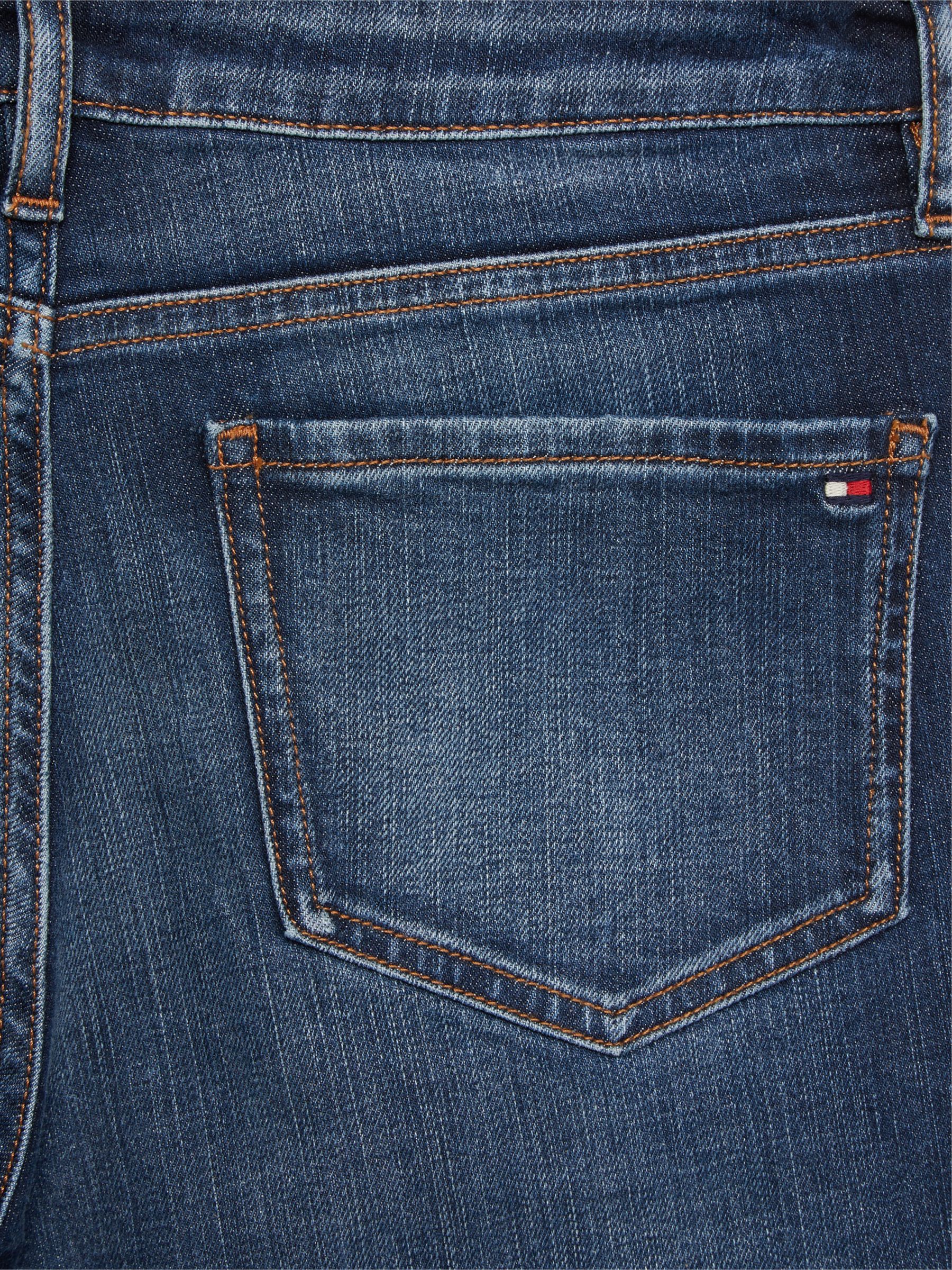 Tommy Hilfiger Straight Fit Jeans, Absolute Blue Wash, 28S