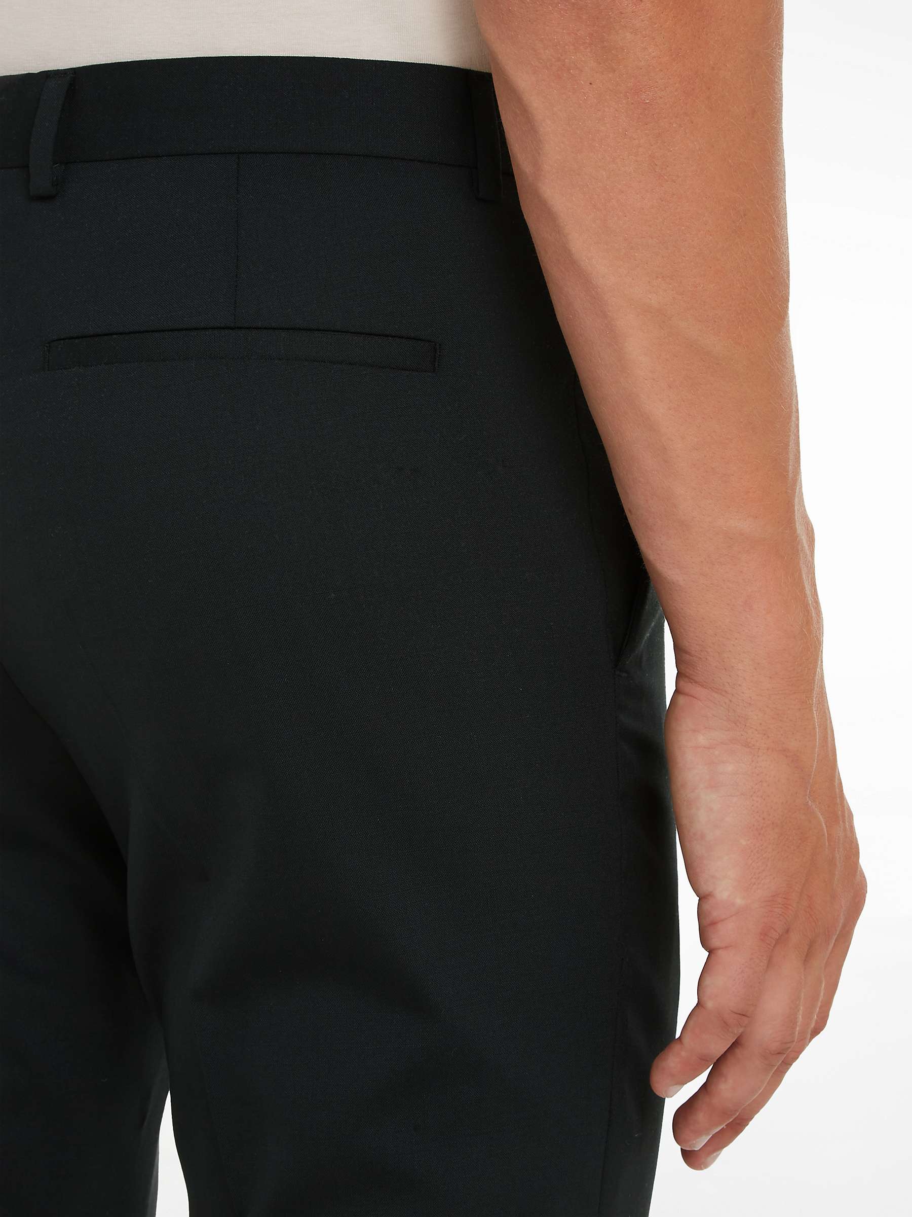 Buy Calvin Klein Slim Wool Stretch Suit Trousers Online at johnlewis.com