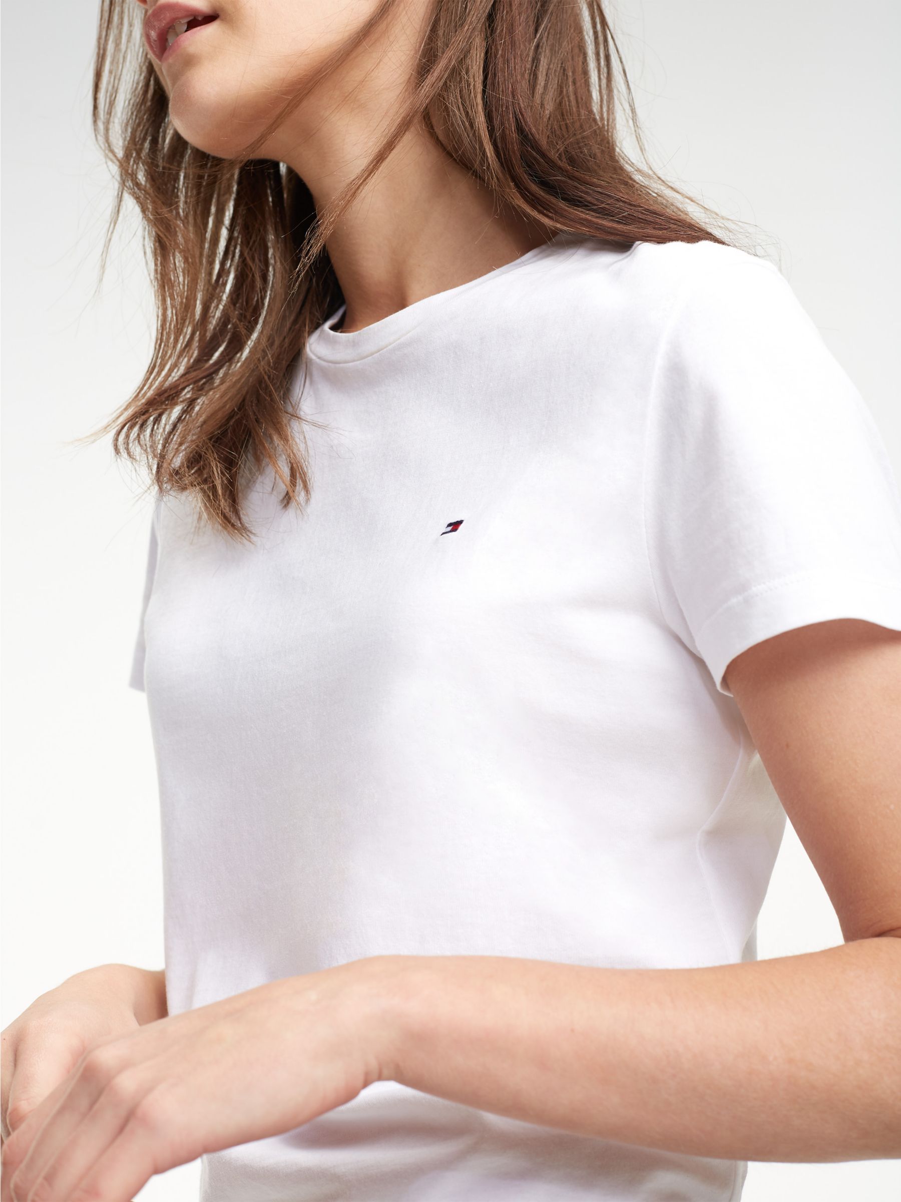 Tommy Hilfiger womens T-shirt, white - Buy online! HERE