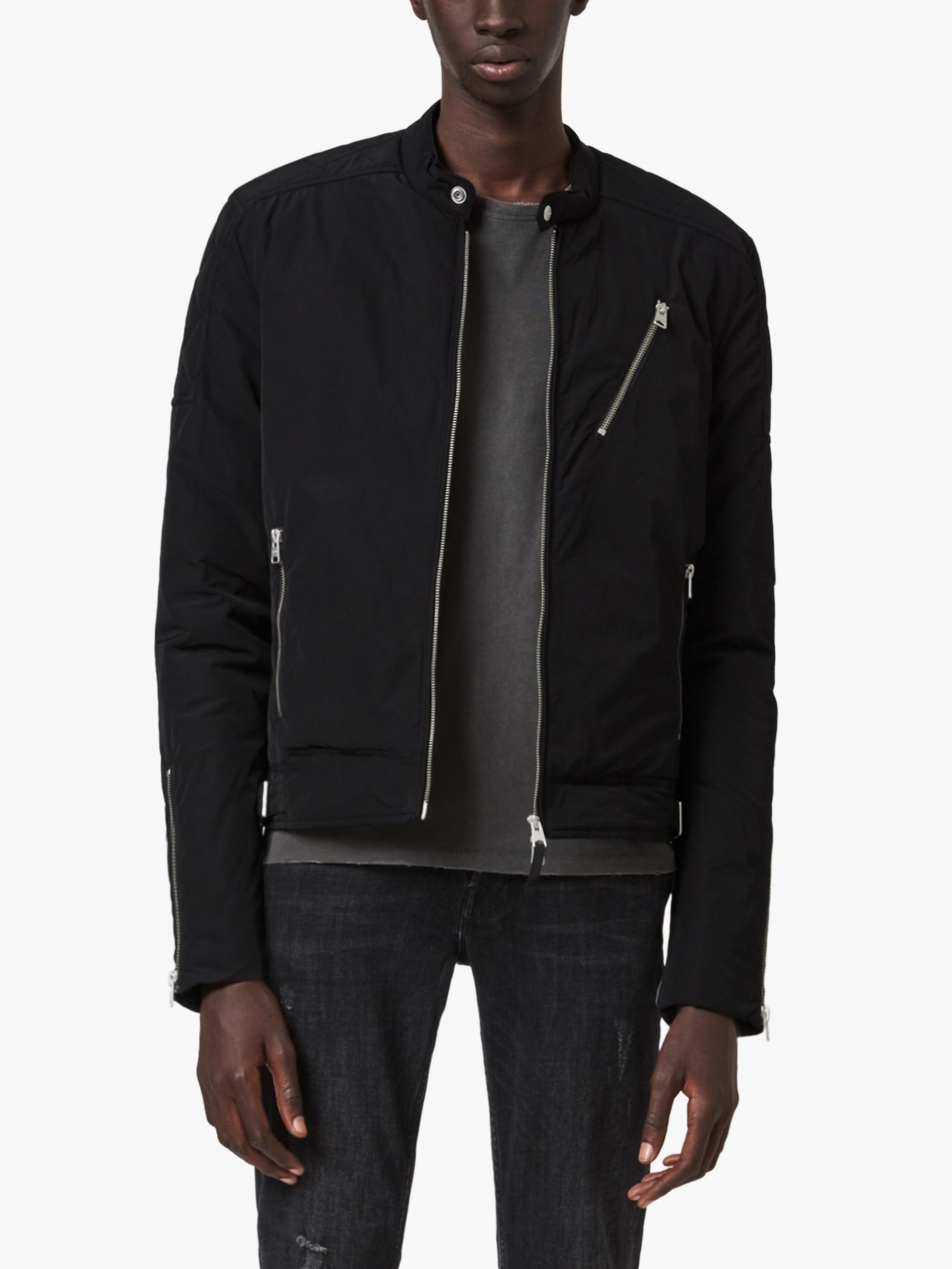 AllSaints Furtia Biker Jacket, Black