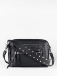 hush Angelina Stud Detail Leather Shoulder Bag