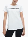 Calvin Klein Crew Neck Logo T-Shirt, Bright White