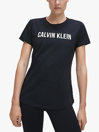Calvin Klein Crew Neck Logo T-Shirt, Black