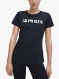 Calvin Klein Crew Neck Logo T-Shirt, Black