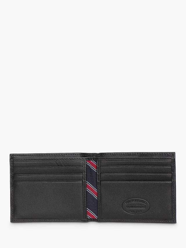 Tommy Hilfiger Eton Leather Mini Wallet, Black