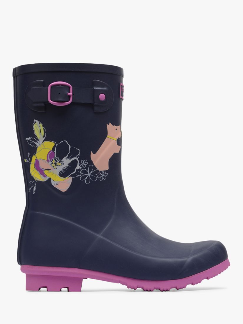 scottie dog wellington boots