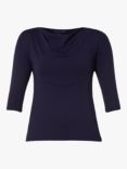 Helen McAlinden Cowel Top, Navy