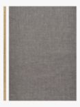 John Lewis Textured Weave Recycled Polyester Pair Blackout/Thermal Lined Pencil Pleat Curtains, Steel