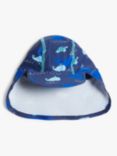 John Lewis & Partners Baby Whale Keppi Hat, Blue