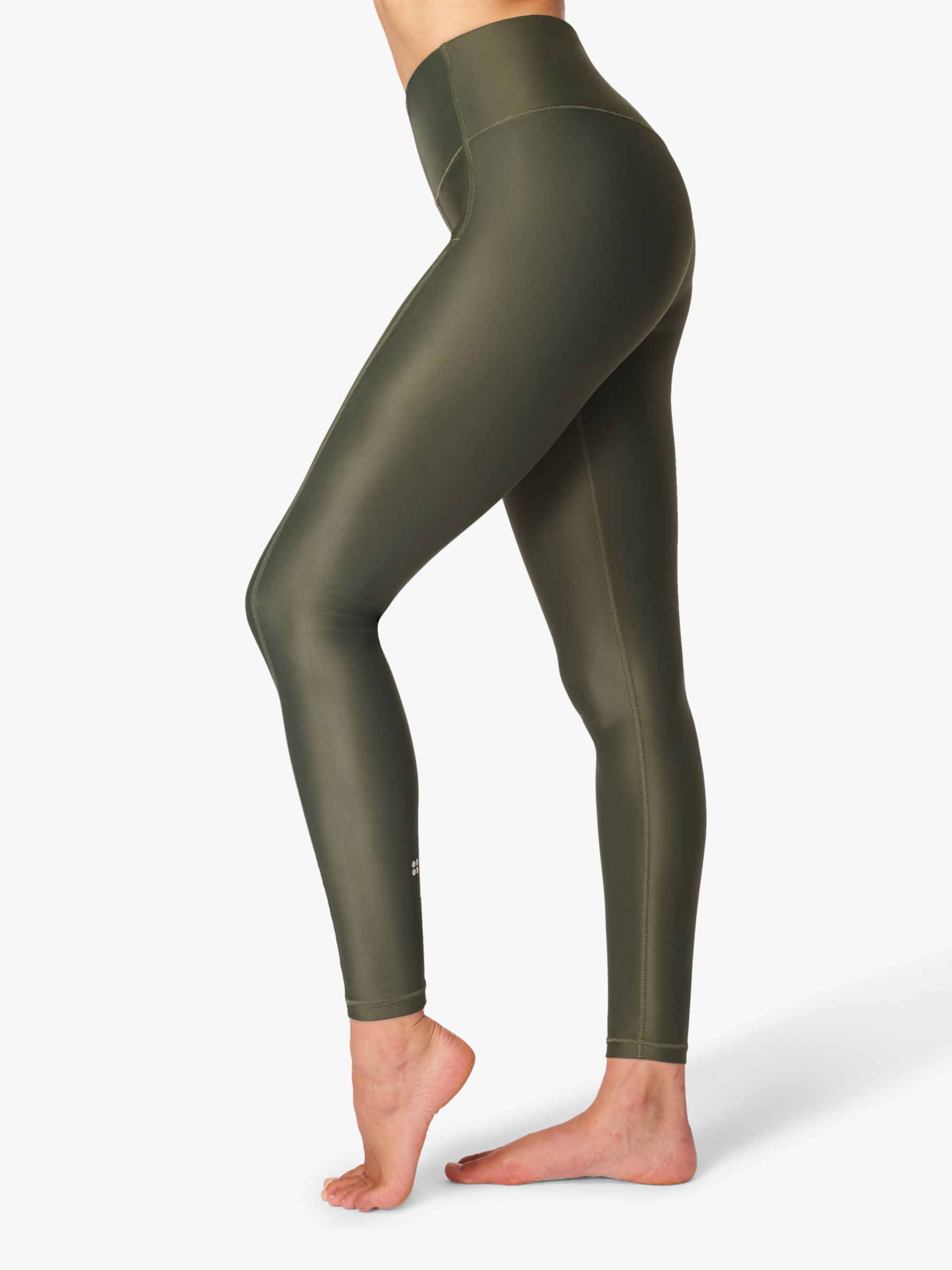 Sweaty Betty High-shine 7/8 Workout leggings in Black