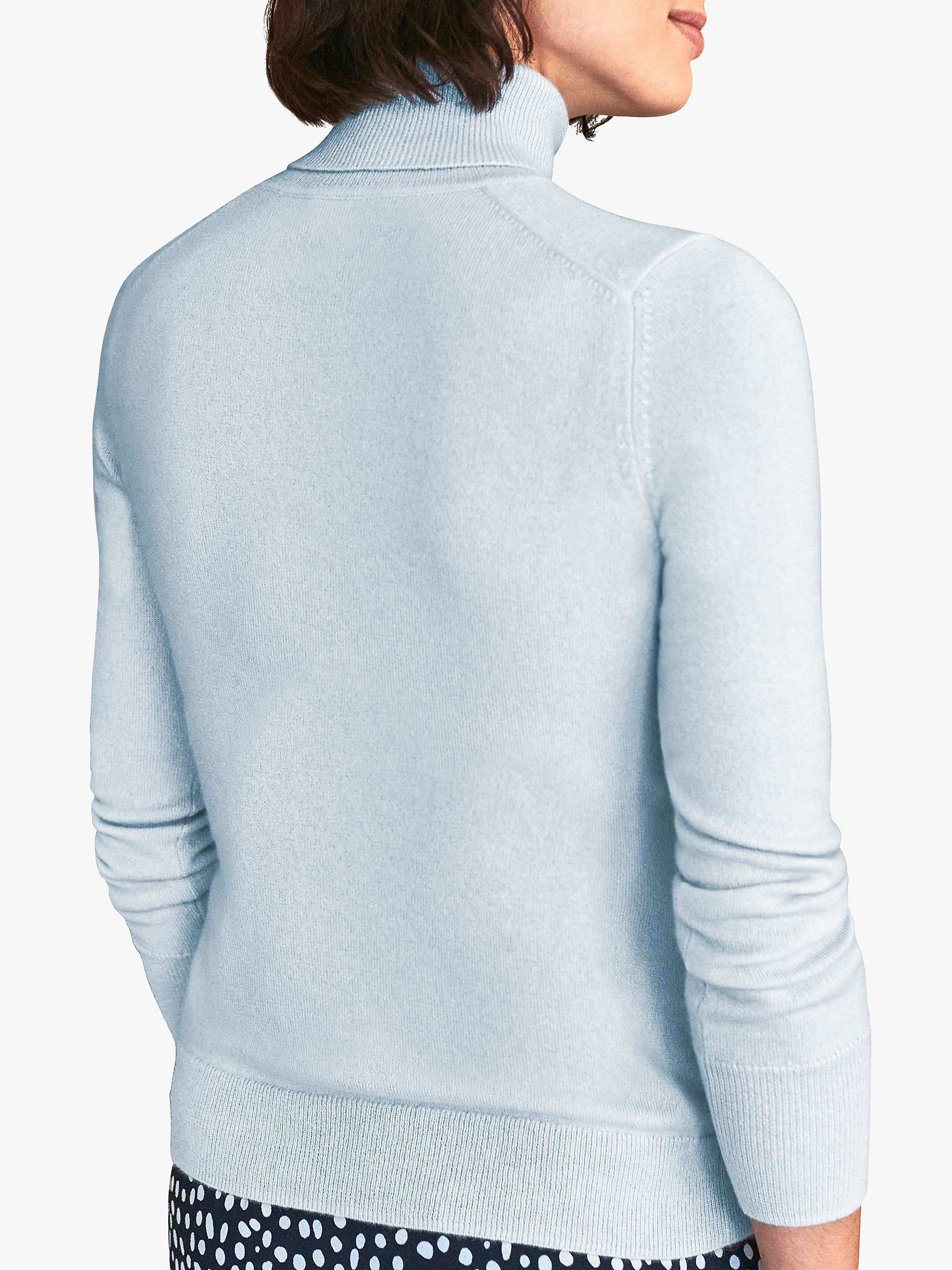 Buy Pure Collection Cashmere Polo Neck Sweater Online at johnlewis.com