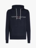 Tommy Hilfiger Logo Hoodie, Sky Captain