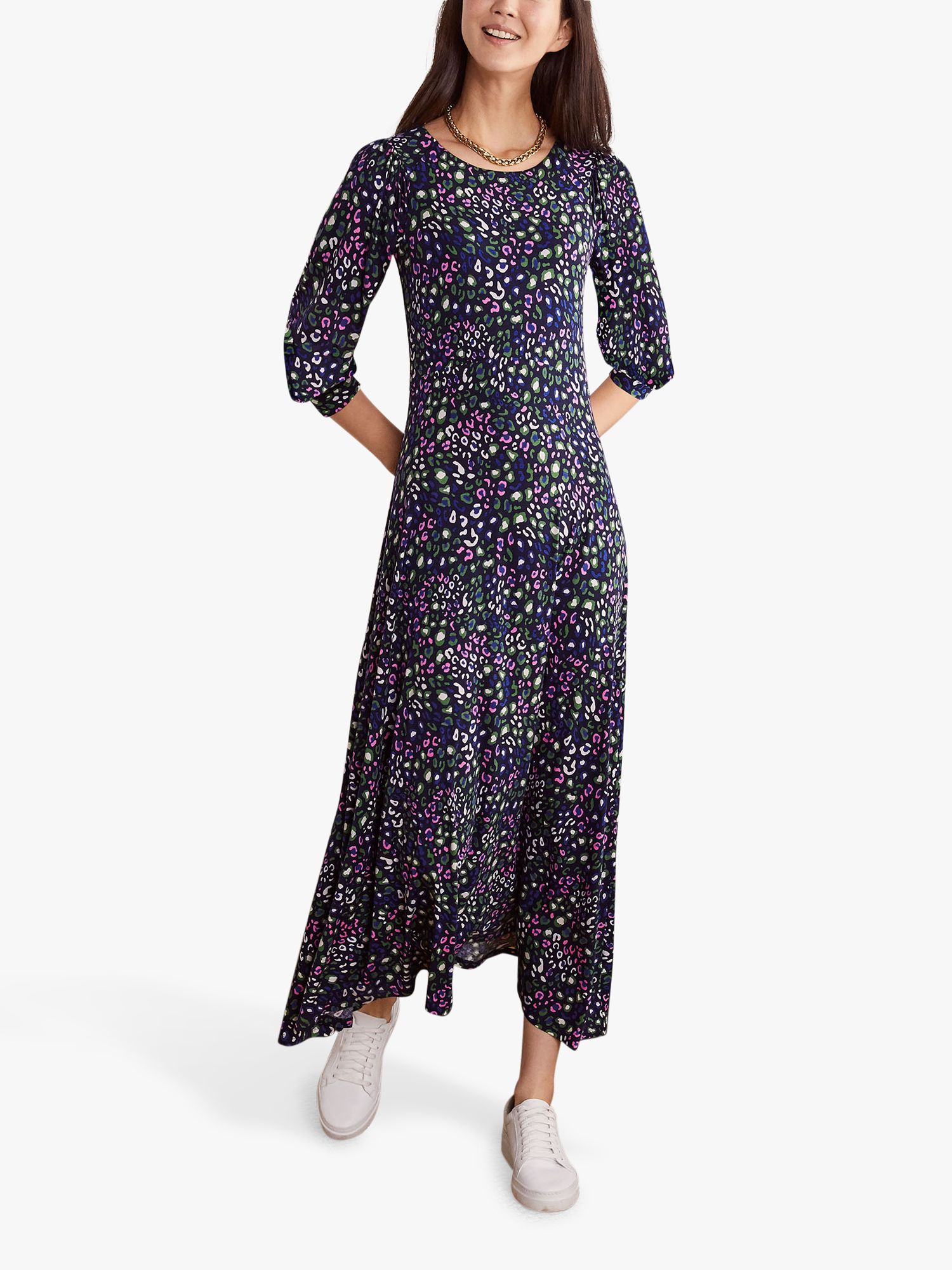 Boden Caitlin Abstract Maxi Dress