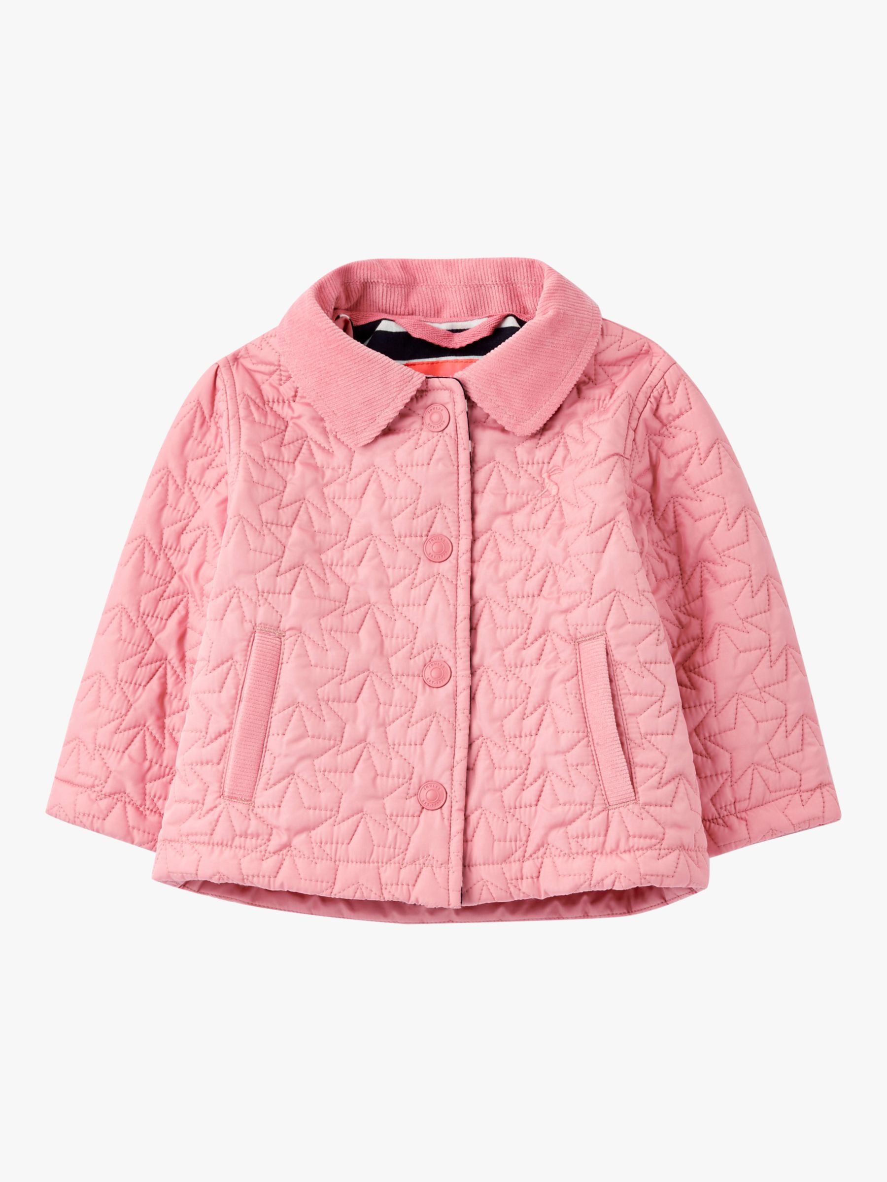 Baby Joule Mabel Quilted Jacket, Light Pink