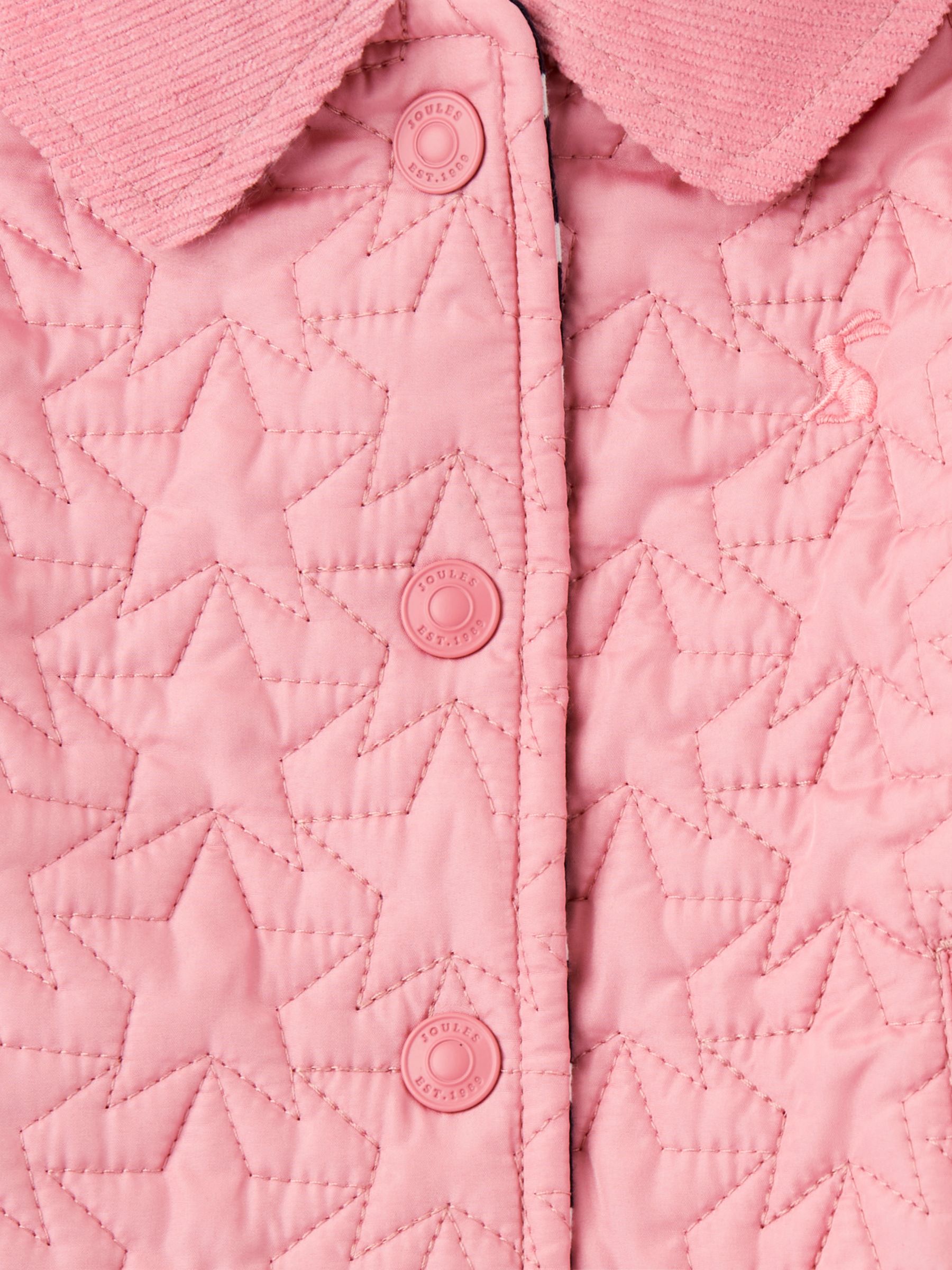 Baby Joule Mabel Quilted Jacket, Light Pink, 0-3 months