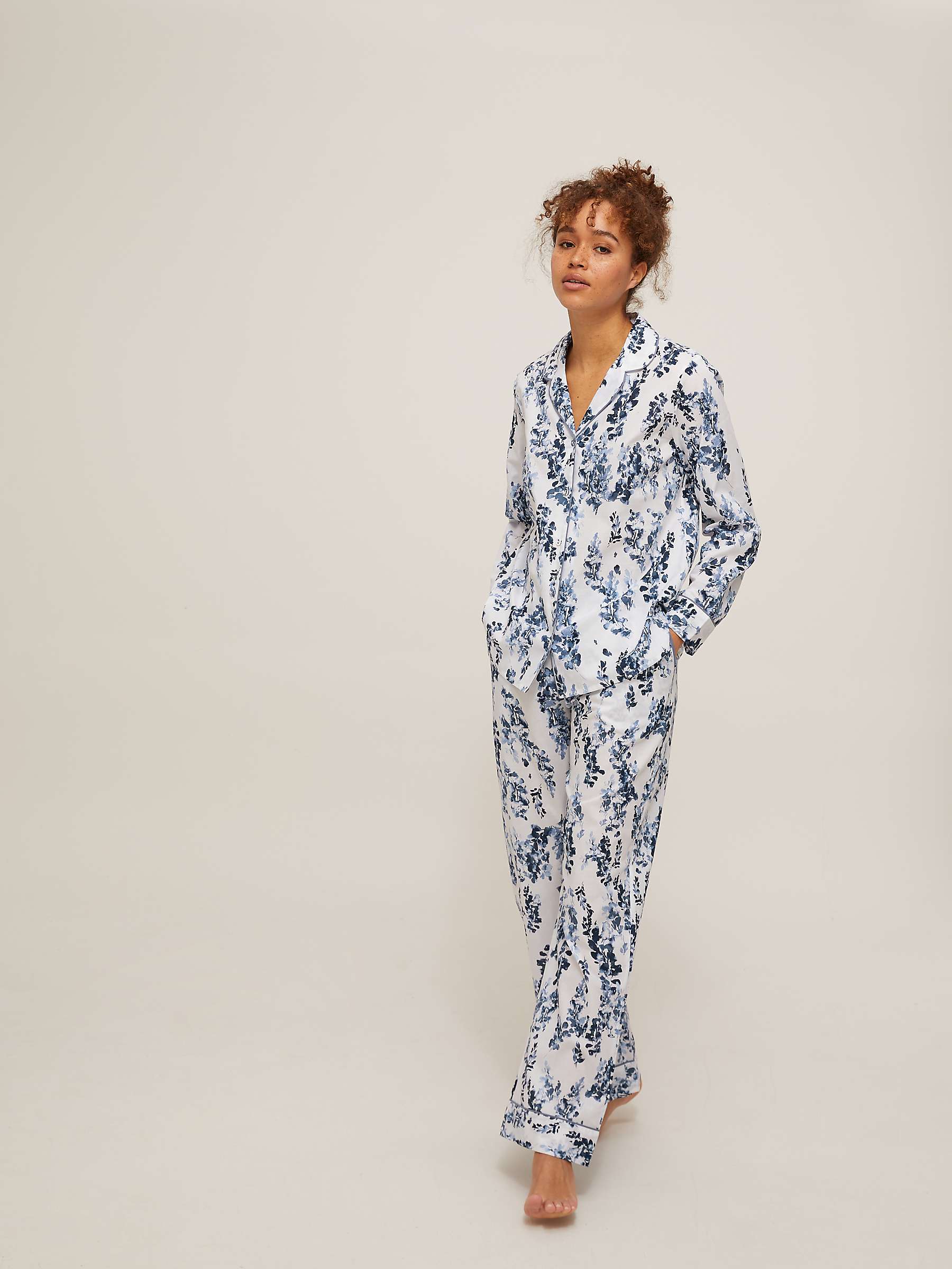Buy John Lewis Wisteria Cotton Pyjama Set Online at johnlewis.com