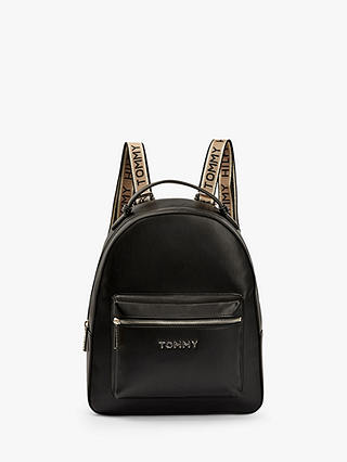 Tommy Hilfiger Iconic Logo Backpack, Black