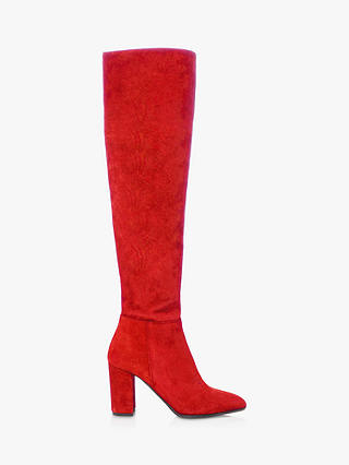 Dune Selsie Suede Over The Knee Boots