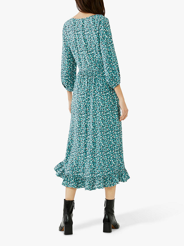 Ghost Rosina Ditsy Floral Dress, Blue at John Lewis & Partners