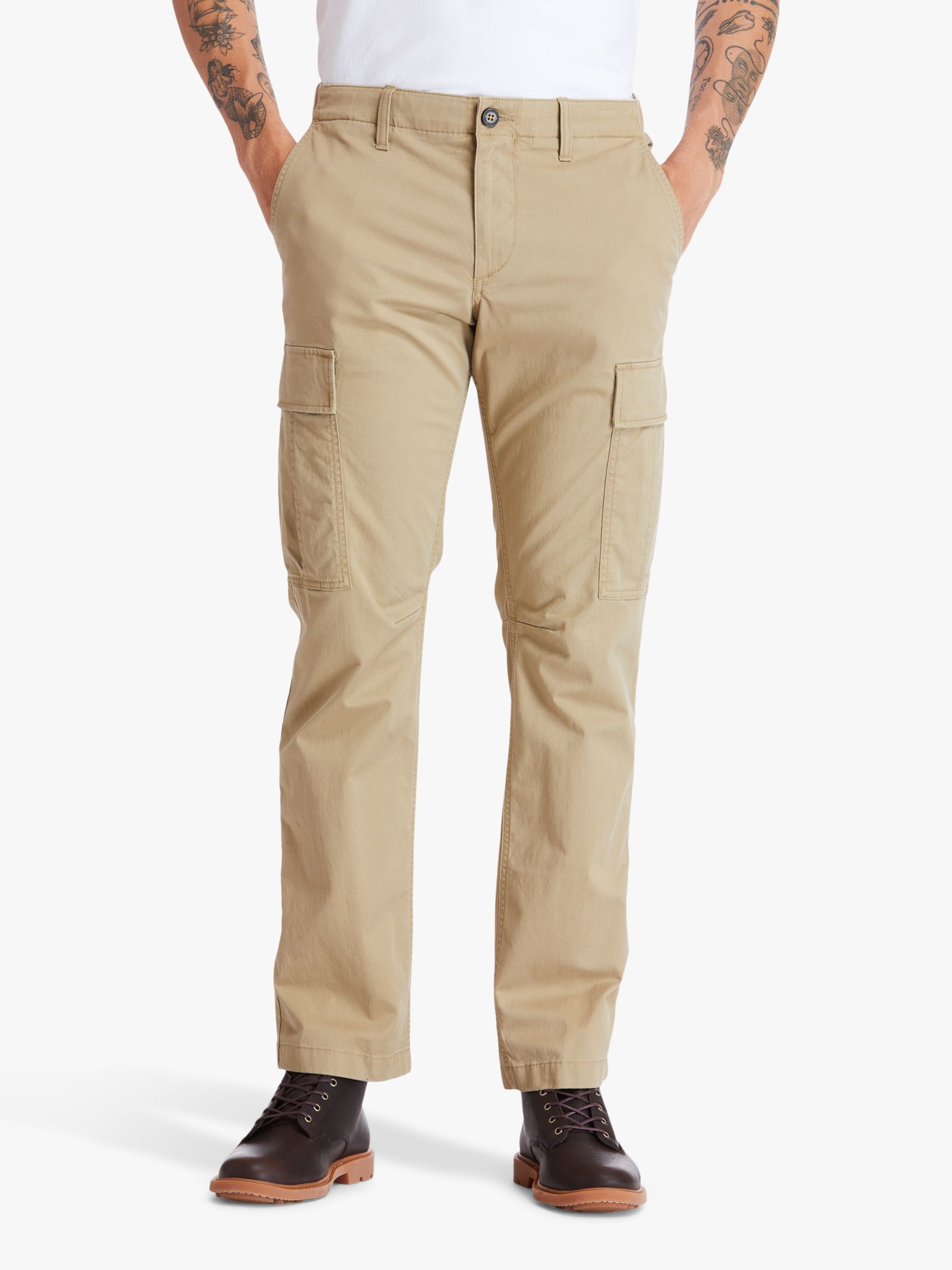 Timberland Core Twill Cargo Trousers at John Lewis & Partners