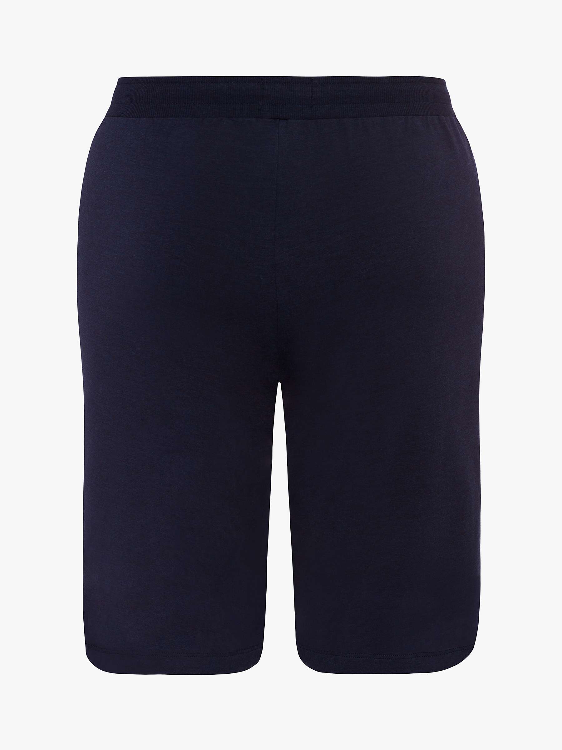 Buy Hanro Casual Lounge Shorts, Blue Navy Online at johnlewis.com